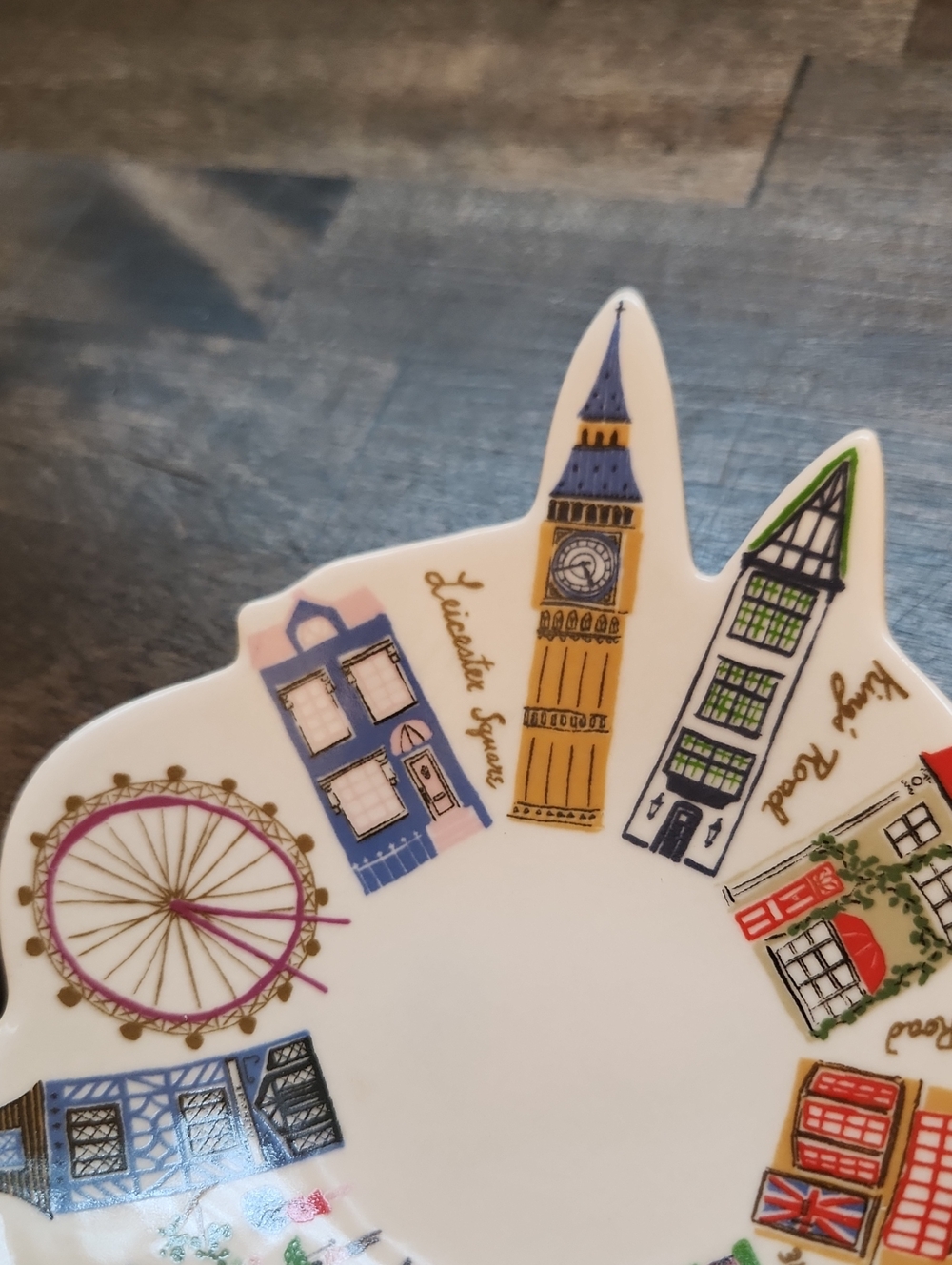 Anthropologie London Skyline Trinket Dish - Danielle Kroll NWT - Picture 3 of 8